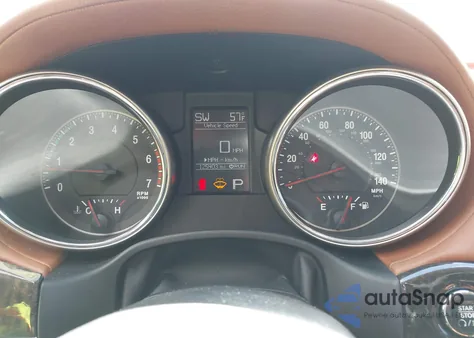 2012 Jeep Grand Cherokee Overland z USA, uszkodzony, nr VIN 1C4RJFCT5CC288288